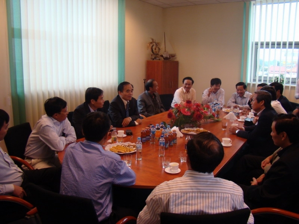 Delegation of the officials from the Hanoi City visits ASG Business Center